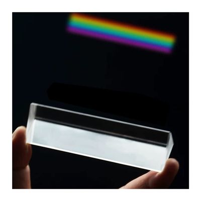 Prisms & Kaleidoscopes Physics Science Triple Prism Reflecting Science Classroom Optics Kits (Color : 25X25X80MM)
