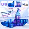 MAGBLOCK Magnetic Tiles Building Blocks Set, 102PCS Stronger Magnets Toddler Toys for Kids 3-8 Year Old Girls & Boys Gifts, Perfect STEM Educational Sensory Toys for Preschool Learning view 3