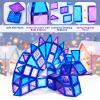 MAGBLOCK Magnetic Tiles Building Blocks Set, 102PCS Stronger Magnets Toddler Toys for Kids 3-8 Year Old Girls & Boys Gifts, Perfect STEM Educational Sensory Toys for Preschool Learning view 4