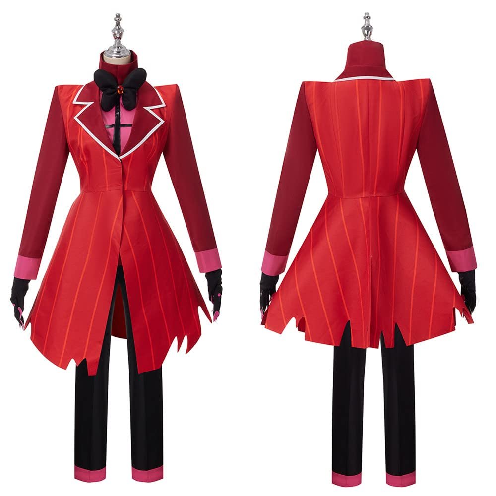 Weixu Cosplay Costume Red Uniform Suit Halloween Christmas Outfit for Men XS