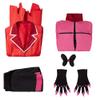 Weixu Cosplay Costume Red Uniform Suit Halloween Christmas Outfit for Men XS view 2