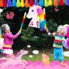 Unicorn Rainbow Piata for Girls Birthday Party Supplies Small Piata Set Includes Mask Bat and Confetti Bag for Kids Unicorn Theme Birthday Game Party Decorations, 16 x 10.6 x 3 Inches view 3