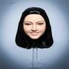 Fremego 1/6 Scale Female Head Sculpt,Asian Girl Smile Expression Head Carved for 12inch PH TBL JO Action Figure Body (G) view 3