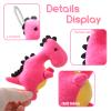 20 Pack Dinosaur Plush Stuffed Set, Mini Animal Cute Dinosaur Figures, Soft Keychain Toy for Kids Toddler Goodie Bag Filler, Doll Machine, Treasure Carnival Prizes Birthday Party Favors Gifts view 2