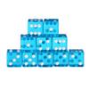 19mm 6-Sides Dice,10PCs/Set Polyhedral Acrylic Dice Set for Table Games view 1