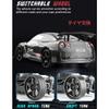 QIYHBVR RC Drift Racing Car 70KM/H High Speed Remote Control Car Drift, 1/10 Scale RC Drift Car Super Fast RC Sport Racing Car Drift Vehicles Truck with 4 PCS Replacement Tires view 3