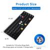 GSE Games & Sports Expert Professional Bingo Master Board & 7/8" Multi-Color Balls, Black Bingo Calling Board for Parties, Large Groups, Family Game Night view 2