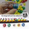 GSE Games & Sports Expert Professional Bingo Master Board & 7/8" Multi-Color Balls, Black Bingo Calling Board for Parties, Large Groups, Family Game Night view 3