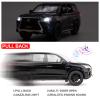 BDTCTK 1/32 Compatible for Lexus LX570 Off-Road in Luxury SUV Model Car, Zinc Alloy Pull Back Toy car with Sound and Light for Kids Boy Girl Gift(Black) view 3