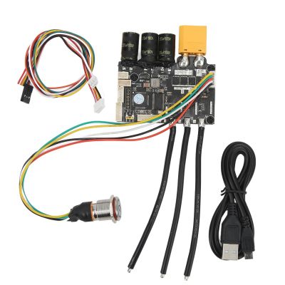 Electronic Speed Controller, EVTSCAN Electronic Speed Controller Electric Control Switch with Heat Sink 460V for Robot RC Car