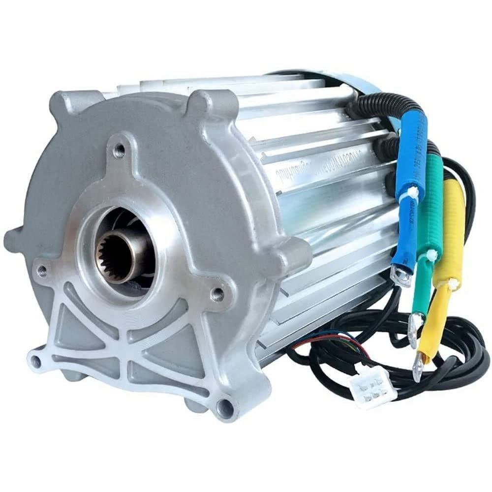60V 72V 1500W DC High-Power Permanent Magnet Brushless DC Motor 3200rpm 4200rpm 4600rpm Brushless Electric Tricycle Motor