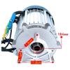 60V 72V 1500W DC High-Power Permanent Magnet Brushless DC Motor 3200rpm 4200rpm 4600rpm Brushless Electric Tricycle Motor view 3