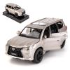 BDTCTK 1/32 Compatible for Lexus LX570 Off-Road in Luxury SUV Model Car, Zinc Alloy Pull Back Toy car with Sound and Light for Kids Boy Girl Gift(Silver) view 1