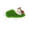 Ciieeo in Slippers Cats Doll Toy Mini Kitten in Shoe with Meows Sounds Sleeping Kitten Toy Decors for Home Table Car Decor Kids (Green) view 3