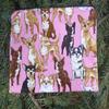 Chihuahua zippered bag for Mahjong card and coins, The Slide view 3