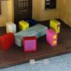 5PCS Miniature Dumbbells,1:12 Miniature Gym Equipment Dollhouse Tiny Dumbbell Toys for Doll House Decoration - 1.1Inch view 4