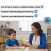 Brainy Bug Verbal Reasoning Flashcards | English Question & Answer Cards | 60 Questions | Two Levels of Difficulty | ESL | Special Needs view 4