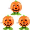The Dreidel Company Halloween Pumpkin Wind-Up Toys, Birthday Party Favors, Novelty Toys for Boys and Girls, 2" Inches (12-Pack) view 2