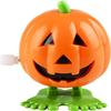 The Dreidel Company Halloween Pumpkin Wind-Up Toys, Birthday Party Favors, Novelty Toys for Boys and Girls, 2" Inches (12-Pack) view 4