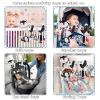 Car Seat Toys for Infants 0-6 Months, High Contrast Baby Toys Black and White Hanging Crib & Stroller Toy 3-6 Newborn Developmental Toy 0-3-6-12 Months with Music Rattles view 4