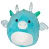 Squishmallow Official Kellytoy Fairytale Fantasy Squad Choose Dragons Unicorns Griffins & More (Avrill Fanged Dragon, 7.5 Inch) view 1