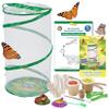 Insect Lore Butterfly Garden - Pavilion School Kit with 33 Live Caterpillars - 2ft Tall Habitat, STEM Activity Journal, Cups & Tools Included - Immersive Classroom Life Cycle Learning view 1