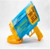 Max Bubble Gun 88 Hole Bubble Maker TIK Tok LED Lights Electric Bubble Machine Bubble Blower for Kids Wedding Birthday (Blue/Yellow) view 3