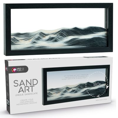 Funtime Gifts Sand Art - Mesmerizing Executive Desk and Home Decor