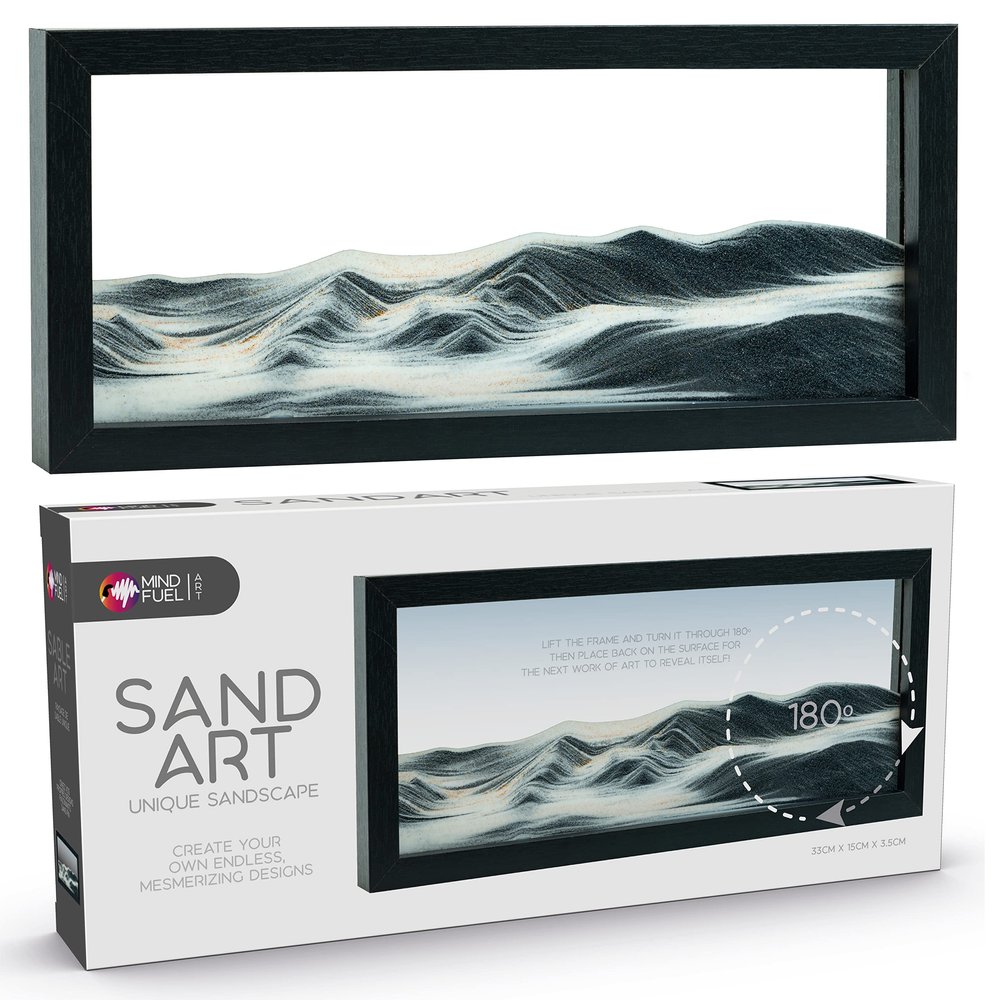 Funtime Gifts Sand Art - Mesmerizing Executive Desk and Home Decor