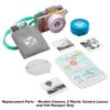 Replacement Parts for Fisher-Price Click-Away Camera Playset - GMN40 ~ Replacement Bag Includes Wooden Camera, 2 Plastic Camera Lenses and Felt Passport view 3