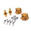 BAIJAC 284131 K969 K979 K989 K999 P929 P939 RC Car Metal Modification Parts Upgrade Gearbox, Differential Dog Bone and Other Kit ( Color : Gold ) view 1