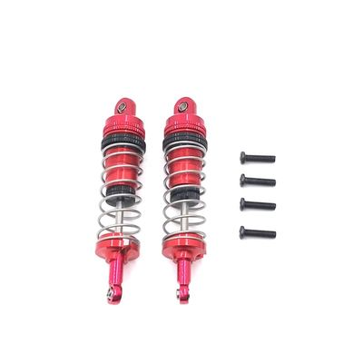 BAIJAC 144010 144001 144002 124016 124017 124018 124019 RC Car All-Metal Upgrade Parts, Modified Hydraulic Shock Absorber ( Color : Red )