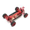 KRYDN for WLtoys 124019 124017 1/12 RC Car Upgrade Parts All Metal Assembled Frame Chassis with Wheel Set Spare Accessories ( Color : Blue ) view 3