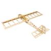 PENCHEN Dancing Wings Hobby R03 STICK-06 Airplane 580mm Wingspan Balsa Wood DIY Electric Aircraft RC Flying Toy PNP Version Unassembled with Motor ESC Servo Propeller Film Pack for Adult Outdoor view 4