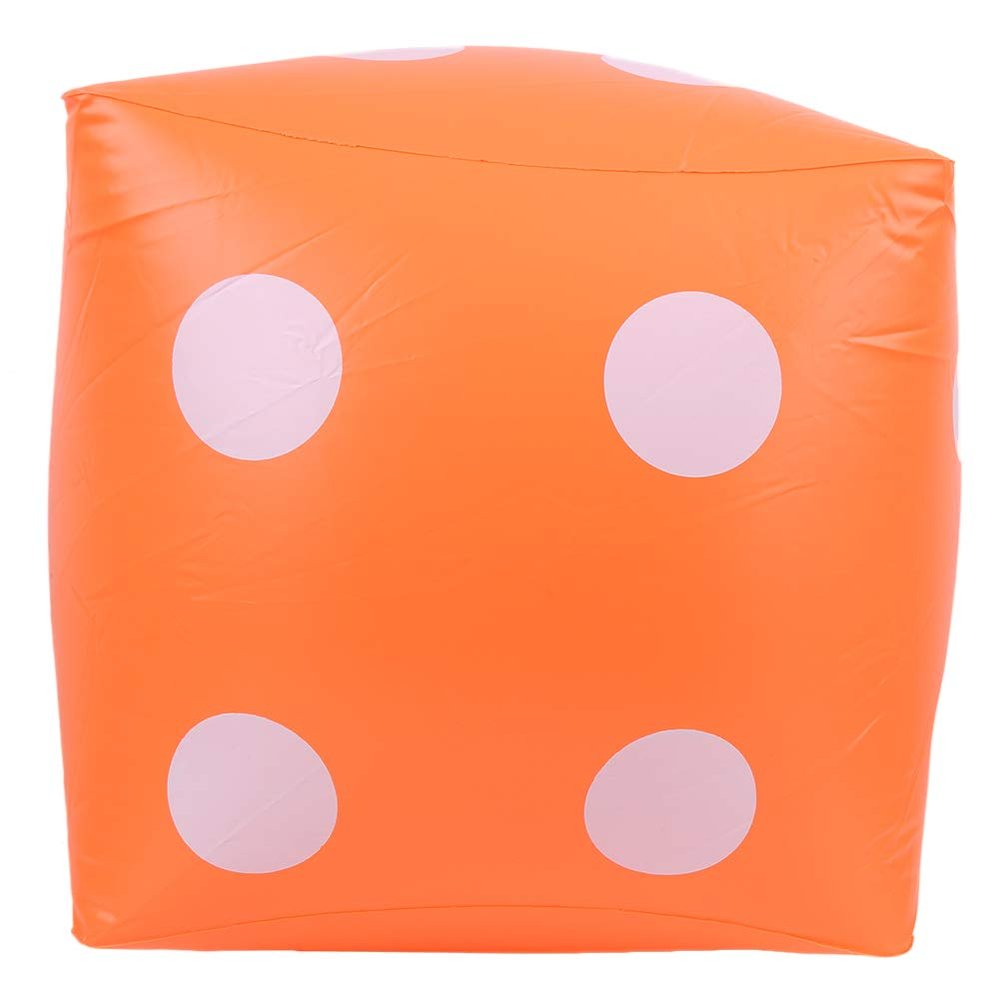Keenso Inflatable Dice, Dice, Indoor Outdoor Dice Toy Pool Party Supply for Game Party Novelty Toys
