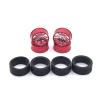 BAIJAC 284131 K989 K969 iw04m Mini-Q Mini-Z RC Car, Metal Upgrade Parts Drift Wheel & Soft Tire Skin Set, Modified Parts ( Color : Red ) view 1
