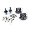 284131 K969 K979 K989 K999 P929 P939 RC Car Metal Modification Parts Upgrade Gearbox, Differential Dog Bone and Other Kit ( Color : Blue ) view 2