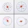 Sotiff 20 Pcs Small Arrow Spinners for Game Bulk 4 Inch Mini Spinner Board Game Spinners Plastic DIY Board Replacement Party Classroom Home School Projects Probability Activities(4 Inch) view 3