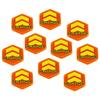 LITKO Mecha Combat Actions Token Set | Compatible with BattleTech (Charge) view 1