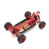 BAIJAC for WLtoys 124019 124017 1/12 RC Car Upgrade Parts All Metal Assembled Frame Chassis with Wheel Set Spare Accessories ( Color : Silver ) view 3