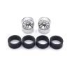 BAIJAC 284131 K989 K969 iw04m Mini-Q Mini-Z RC Car, Metal Upgrade Parts Drift Wheel & Soft Tire Skin Set, Modified Parts (Color : Gold) view 2