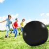 Leitee 2 Pcs 72 Inch Giant Balloons Round Latex Large Human Egg Jumbo Balloons Inflatable Air Decorations for Birthday Party Wedding Engagement(Black) view 3