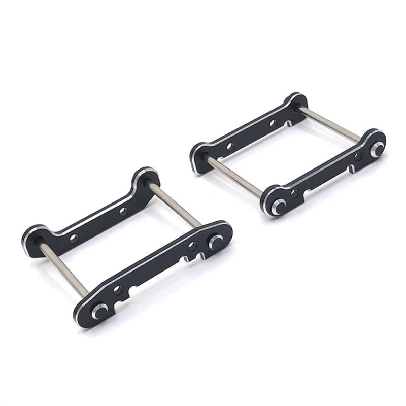 for WLtoys 144001 144002 144010 124018 124019 124017 124016 Upgrade and Modification Parts, Metal Swing Arm Reinforcement ( Color : Black )