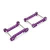 for WLtoys 144001 144002 144010 124018 124019 124017 124016 Upgrade and Modification Parts, Metal Swing Arm Reinforcement ( Color : Black ) view 2