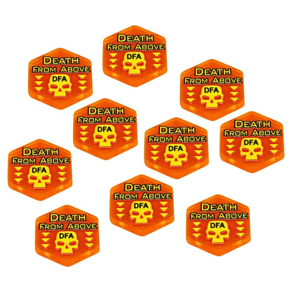 LITKO Mecha Combat Actions Token Set | Compatible with BattleTech (Death from Above)