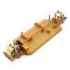 BAIJAC 1/12 124016 124017 124018 124019 RC Car Metal Upgrade Chassis Parts, Battery Holder, Gearbox, Transmission Assembly, etc. ( Color : Gold ) view 1