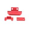 BAIJAC Metal Front Anti-Collision Bumper for 1/14 WLtoys 144001 144002,1/12 124017 124019 RC Crawler Car Spare Parts (Color : Titanium) view 3