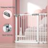 Extendable Safety Gate,Extra Wide Mounted Security Gates,Auto Close Pet Safety Gate,Baby Safety Stair Gate,Pressure Fit,for Stairs,Doorways (71.2-74in) view 2
