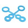 E-outstanding 50pcs Plastic Porous Bubble Stick Bubble Wand for Outdoor Bubble Making Interactive Toys Soap Bubbles, Blue view 3
