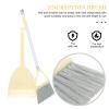EXCEART Kits Broom Dustpan Set Detachable Mini Broom with Dustpan Little Housekeeping Helper Set Sweeping House Broom Broom Broom Set Yellow Cleaning view 3